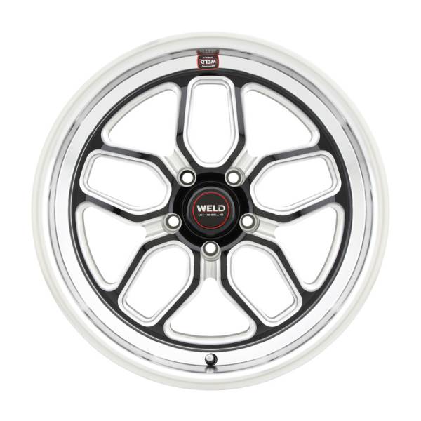 Weld - Weld S10780062P30 Weld S107 18X10 Laguna 5X120.65 ET30 BS6.7 Gloss Black MIL Dia 70.3