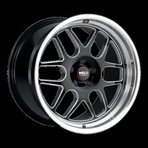 Weld - Weld S11000521P38 Weld Solana 20x10.5 / 5x120 BP / ET38 / 72.56mm Bore - Gloss Black MIL DIA Wheel