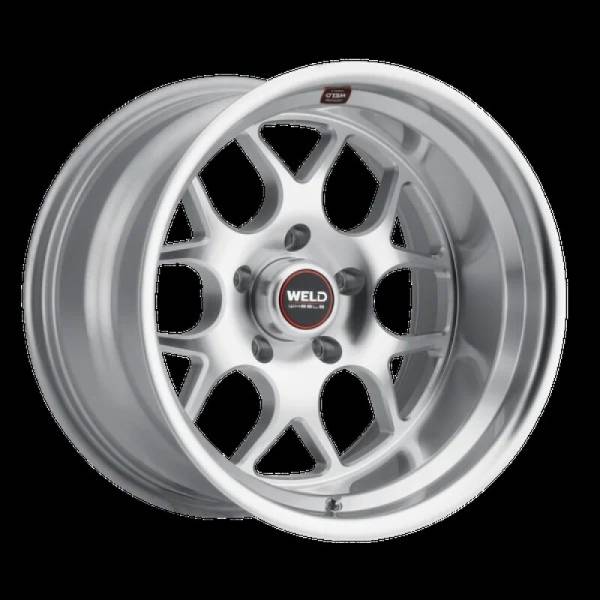 Weld - Weld S11100573625 Weld Solana 20x10.5 / 5x127 BP / ET13 / 78.1mm Bore - Gloss Silver Machined Wheel