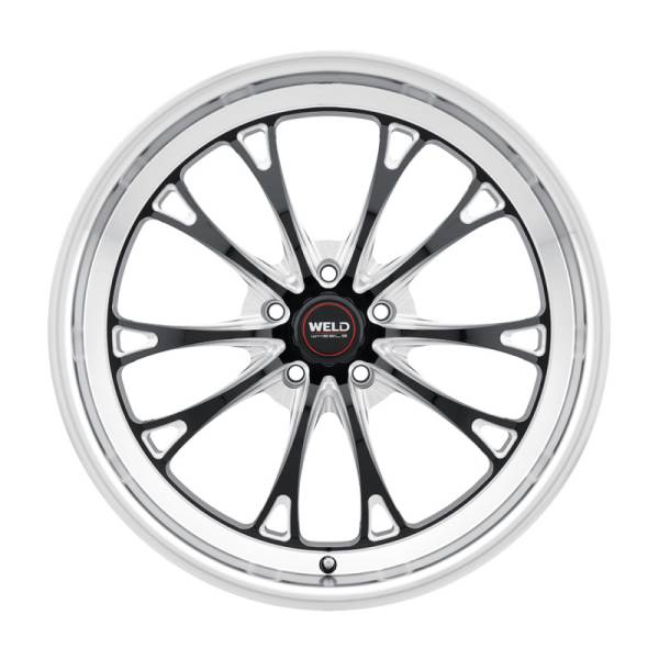 Weld - Weld S11300563625 Weld S113 20X10.5 Belmont 5X120.65 ET13 BS6.25 Gloss Black MIL Dia 78.1