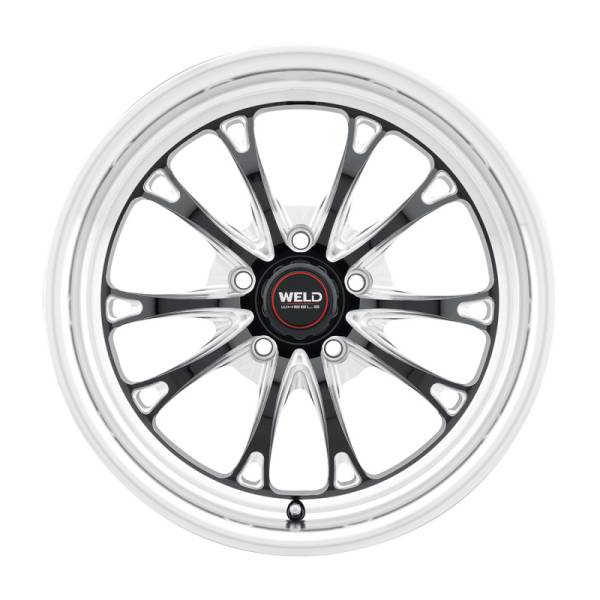 Weld - Weld S11379062P45 Weld S113 17X9 Belmont 5X120.65 ET45 BS6.8 Gloss Black MIL Dia 70.3