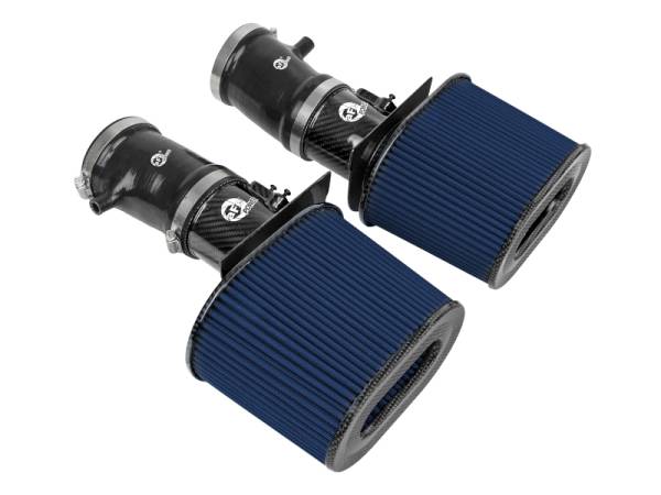 aFe - aFe 57-10012R aFe 15-19 Lamborghini Huracan V10-5.2L Track Series Intake System w/ Pro 5R Filter