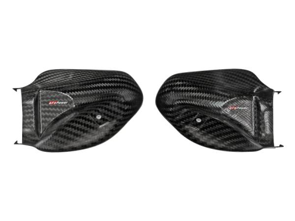 aFe - aFe 58-10005SC aFe Momentum Black Series Carbon Fiber Dynamic Air Scoop - BMW M5 (F90) 18-19