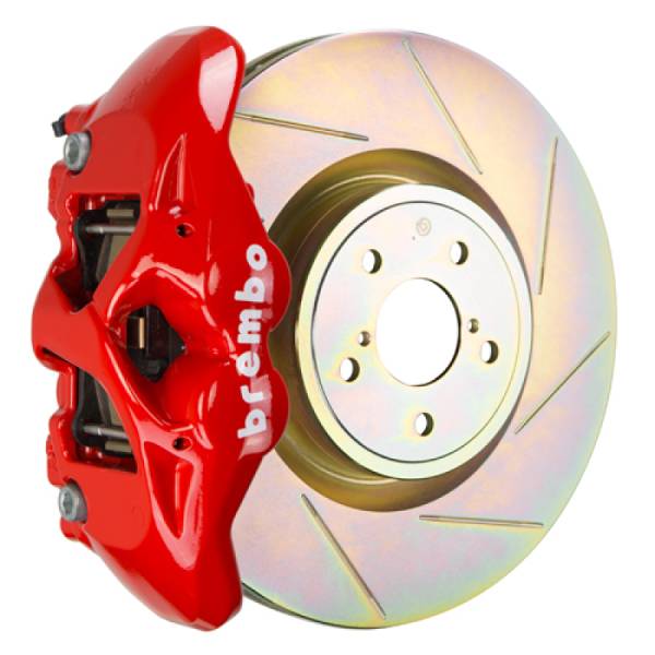 Brembo - Brembo 1S5.6002A2 Brembo 15-21 WRX (VA) Front GT BBK 4 Piston Cast 326 x30 1pc Rotor Slotted Type-1-Red