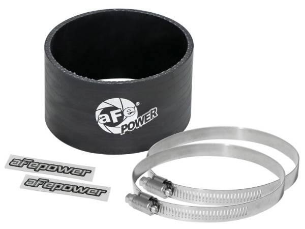 aFe - aFe 59-00035 aFe Magnum FORCE CAI Univ. (3-1/2in ID x 2in L) Straight Coupler - Black