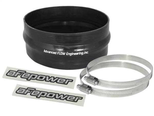 aFe - aFe 59-00053 aFe Magnum FORCE CAI Univ. Silicone Coupling Kit (6-1/4in. ID / 2-3/4in. L) Straight w/Hump - Black