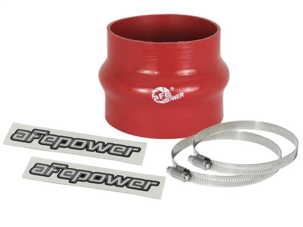 aFe - aFe 59-00061 aFe Magnum FORCE CAI Univ. Silicone Coupling Kit (3.75in. ID to 3.5in. ID) Straight Reducer - Red