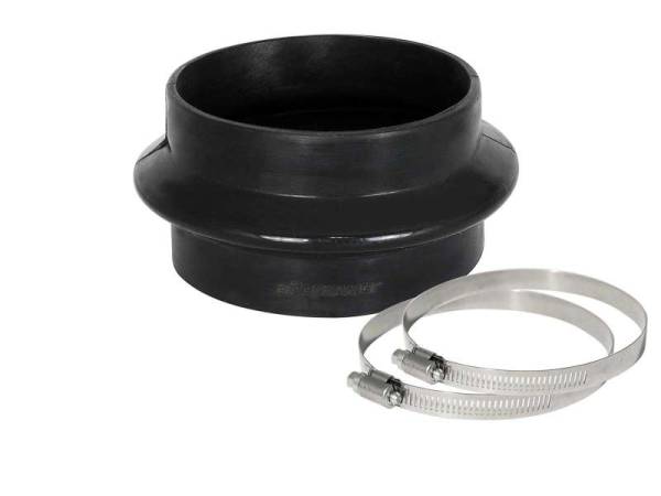 aFe - aFe 59-00071 aFe Magnum FORCE Silicone Coupling Kit 4in ID x 2-1/2in L Straight Bellow-Coupler - Black