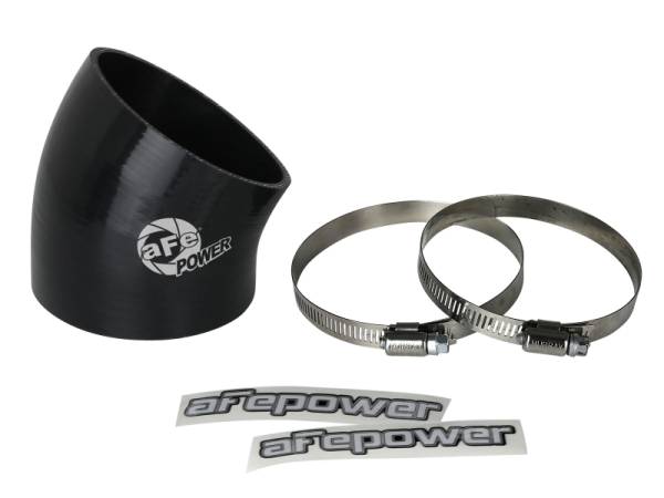 aFe - aFe 59-00122 aFe MagnumFORCE Air Intake System Spare Parts Kit 3-1/2in ID x 30 Deg. Silicone Elbow Coupler -Black