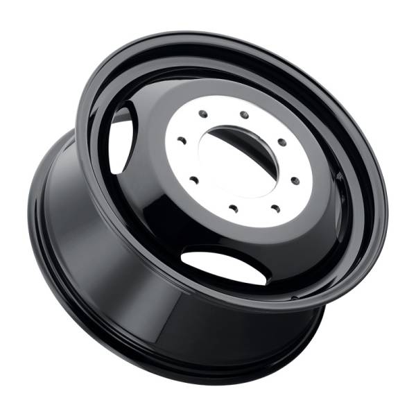 Weld - Weld W10008280775 Weld Off-Road W100 20X8.25 Dualie Inner 8X165.1 ET80 BS7.75 Gloss Black 121.6