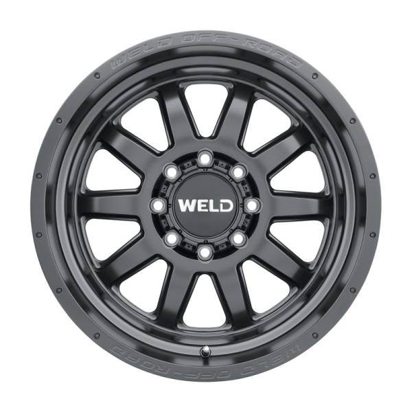 Weld - Weld W10100026475 Weld Off-Road W101 20X10 Stealth 5X114.3 5X127 ET-18 BS4.75 Satin Black 78.1