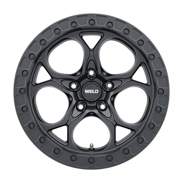 Weld - Weld W10879075500 Weld Off-Road W108 17X9.0 Ledge 5X127 ET00 BS5.00 Satin Black 71.5