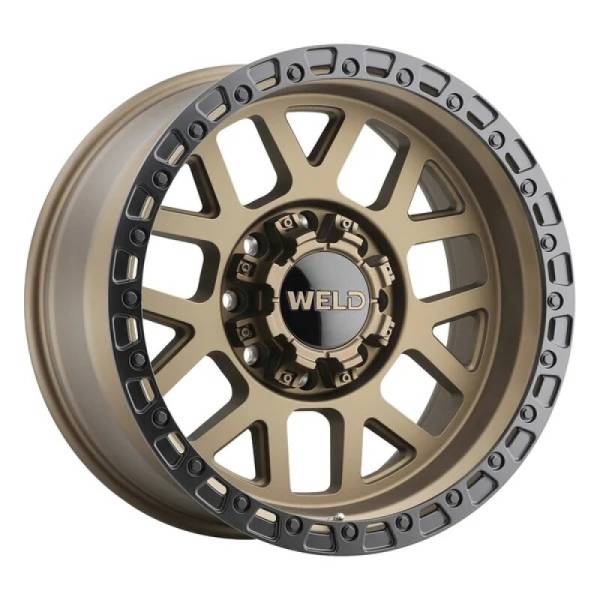 Weld - Weld W11500017476 Weld Off-Road W115 20X10 Cinch8x170 ET -18 BS 4.75 Satin Bronze / Satin Black Ring 125.1 CB
