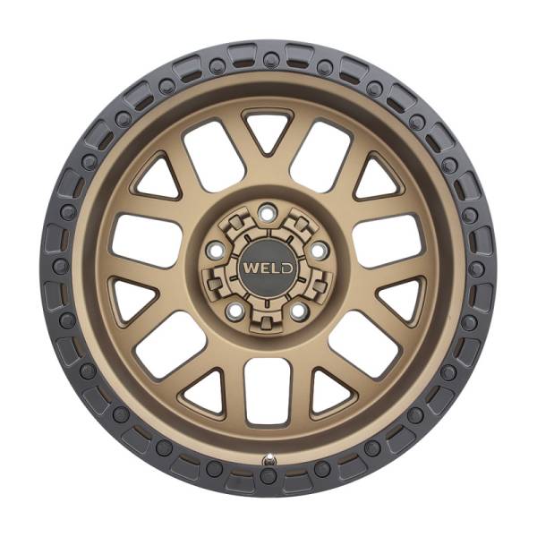 Weld - Weld W11570026450 Weld Off-Road W115 17X10 Cinch 5X114.3 5X127 ET-25 BS4.50 Satin Bronze / Satin Black 78.1