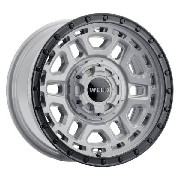 Weld - Weld W16979098501 Weld Off-Road Crux 17x9in / 6x135 BP / ET 0 / 106.1mm Bore - Gloss Armor Gray / Satin Black Wheel
