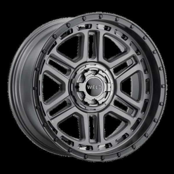 Weld - Weld W22109098500 Weld Off-Road Crux 20x9in / 6x135 BP / ET 0 / 106.1mm Bore - Satin Gunmetal / Satin Black Wheel