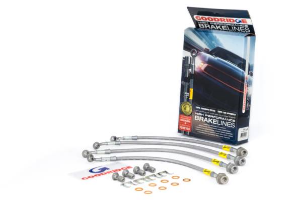Goodridge - Goodridge 12203 Goodridge 88-92 Corvette Brake Lines (All Models)