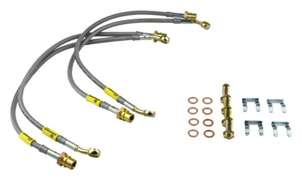 Goodridge - Goodridge 12206 Goodridge 97-04 Chevrolet Corvette Z06 Brake Line Kit