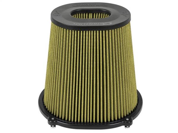 aFe - aFe 72-91129 aFe Quantum Pro-Guard 7 Air Filter Inverted Top - 5in Flange x 9in Height - Oiled PG7