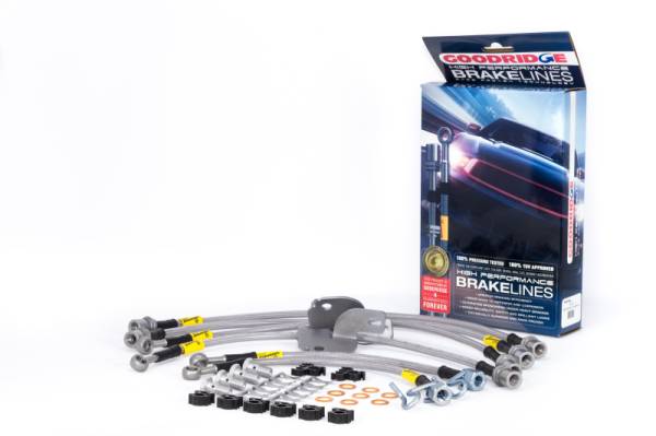 Goodridge - Goodridge 13100 Goodridge 2009-1/2010 Ford F-150 SS Brake Lines