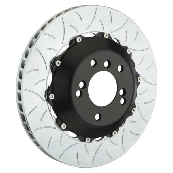 Brembo - Brembo 203.8006A Brembo 10-11 997.2 GT3/GT3RS (Excl PCCB)Rr 2-Piece Discs 350x28 2pc Rotor Slotted Type3