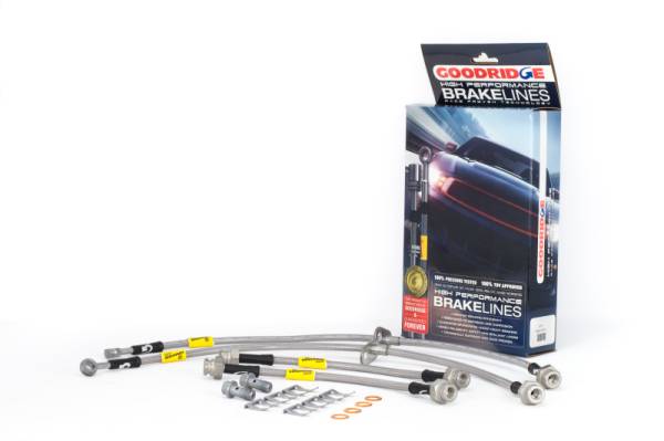 Goodridge - Goodridge 20117 Goodridge 15-18 Honda Fit SS Brake Line Kit
