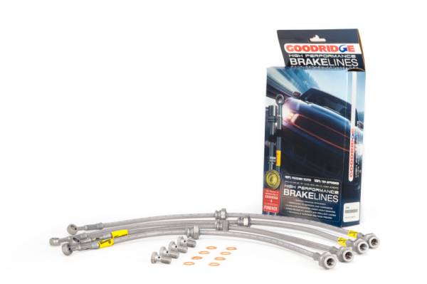 Goodridge - Goodridge 22046 Goodridge 00-06 Nissan Sentra 2.0L w/ ABS incl. SE-R & Spec-V Brake Lines
