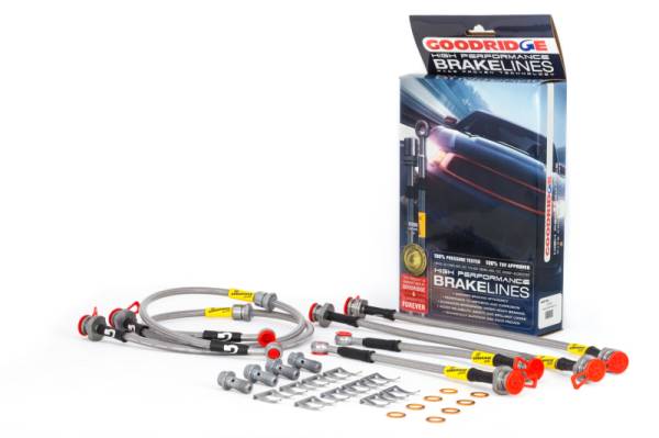Goodridge - Goodridge 22084 Goodridge 11-15 Nissan Juke (FWD) SS Brake Lines Kit