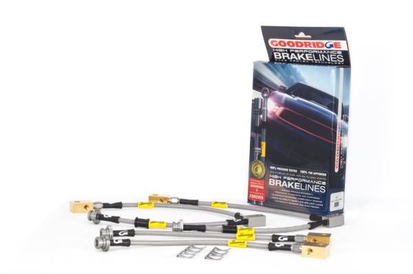 Goodridge - Goodridge 22086 Goodridge 14-17 Nissan GT-R (NISMO Only) SS Brake Line Kit