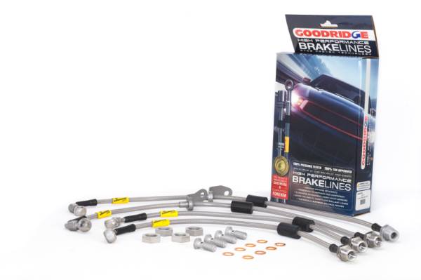 Goodridge - Goodridge 23211 Goodridge 15-17 Hyundai Genesis Sedan RWD SS Brake Lines
