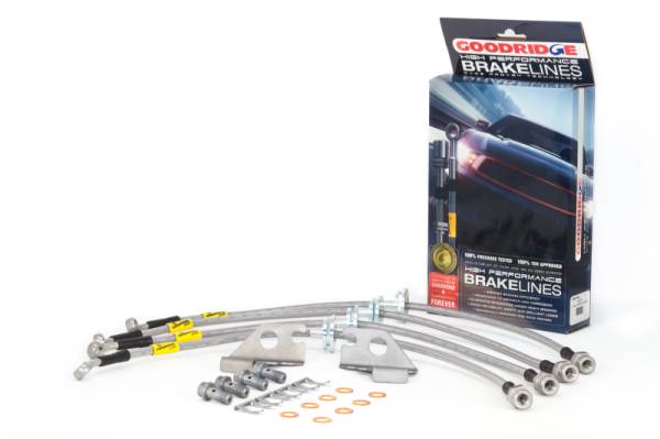 Goodridge - Goodridge 23225 Goodridge 12-17 Chevrolet Caprice Police Package Only SS Brake Line Kit