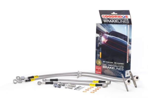 Goodridge - Goodridge 25008 Goodridge 03-08 Mazda6 / 06-09 Ford Fusion Brake Lines