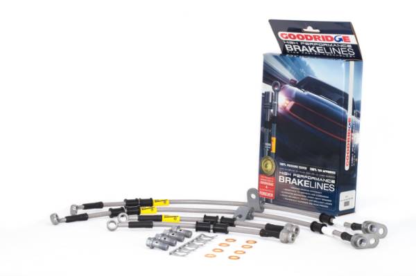 Goodridge - Goodridge 25013 Goodridge 16-17 Mazda Miata MX-5 (w/o Factory Brembo Calipers) SS Brake Lines