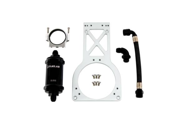 Fuelab - Fuelab 23904 Fuelab Fuel Upgrade Filter Accessory Kit - 290mm Tall