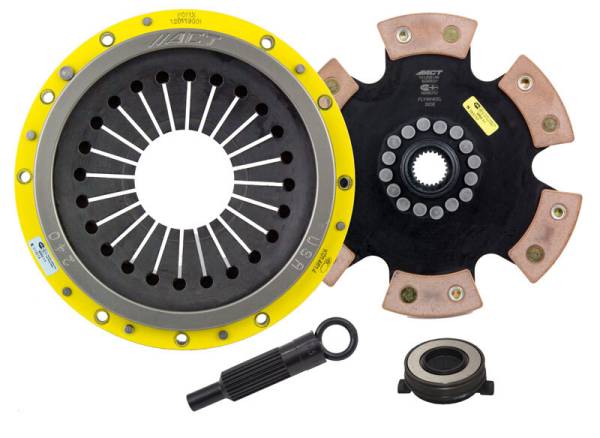 ACT - Advanced Clutch PO1-XTR6 ACT 1991 Porsche 911 XT/Race Rigid 6 Pad Clutch Kit