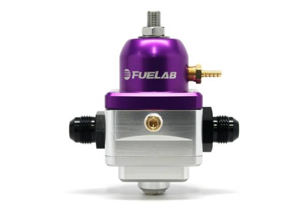 Fuelab - Fuelab 52901-4 Fuelab 529 Electronic EFI Adjustable FPR (1) -6AN In (1) -6AN Return - Purple
