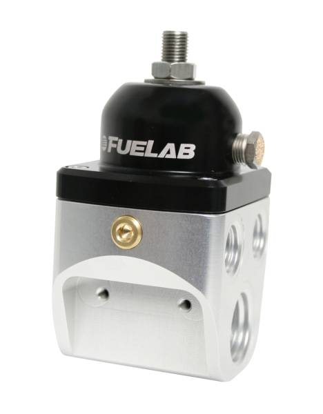 Fuelab - Fuelab 58502 Fuelab 585 Carb Adjustable 4 Port FPR Blocking 2-4 PSI (2) -10AN In (4) -6AN Out