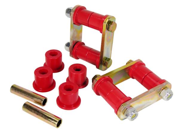Prothane - Prothane 1-1013 Prothane 70-74 AMC AMX/Javelin HD Spring & Shackles Bushings - Red