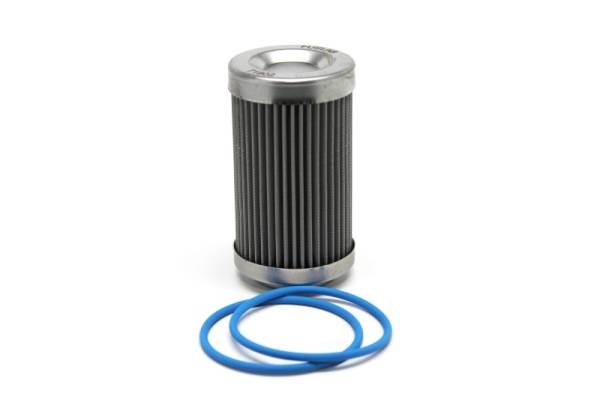 Fuelab - Fuelab 71802 Fuelab 40 Micron Stainless Replacement Element - 3in w/2 O-Rings & Instructions