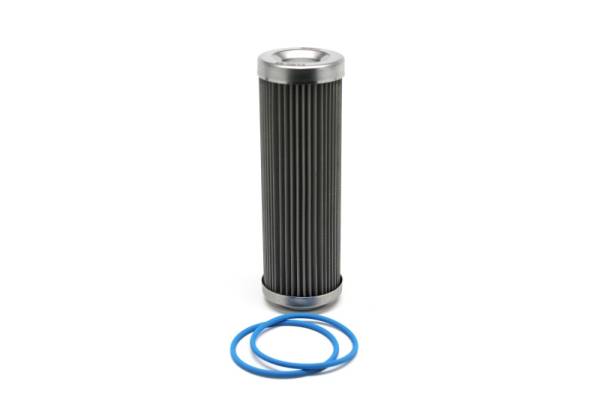 Fuelab - Fuelab 71806 Fuelab 40 Micron Stainless Replacement Element - 5in w/2 O-Rings & Instructions