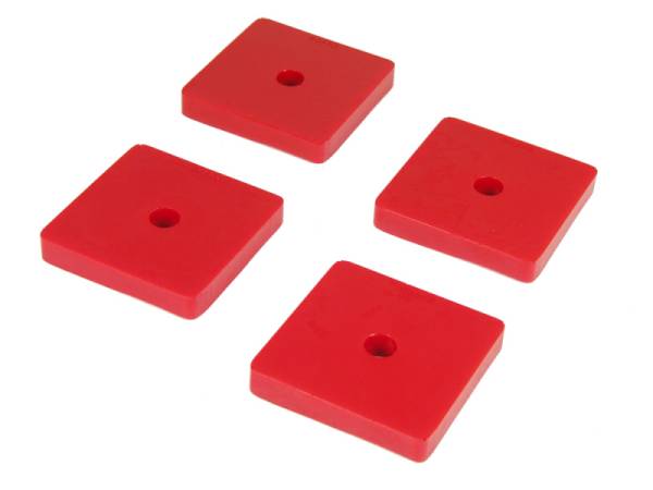 Prothane - Prothane 11-47059 Prothane 60+ Jaguar MKII Rear Spring Pad Kits - Red