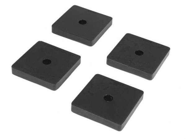 Prothane - Prothane 11-47059-BL Prothane 60+ Jaguar MKII Rear Spring Pad Kits - Black