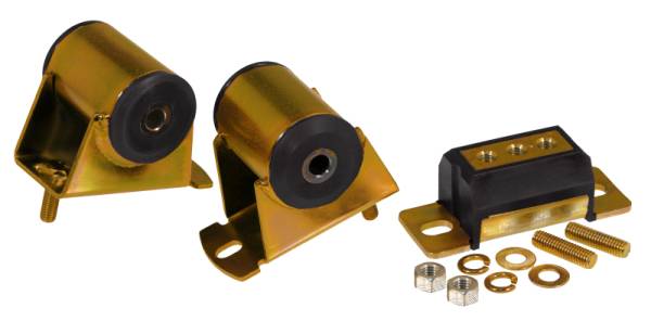 Prothane - Prothane 1-1906-BL Prothane Jeep Motor & Trans Mount Kit - Black