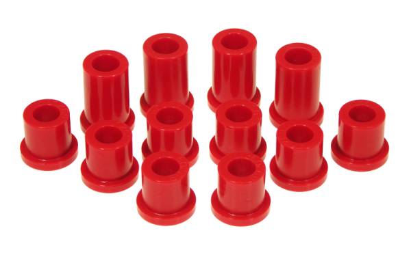 Prothane - Prothane 18-1004 Prothane 79-85 Toyota Truck 2/4wd Front Spring & Shackle Bushings - Red