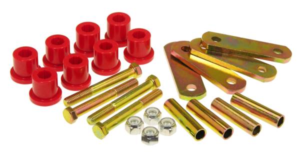 Prothane - Prothane 1-811 Prothane 64-69 AMC HD Shackle Bushings - Red
