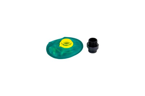Fuelab - Fuelab 83811 Fuelab In-Tank Fuel Sock Kit 65 Micron Nylon Mesh w/-8AN Adaptor Fitting for 484xx Series Pumps