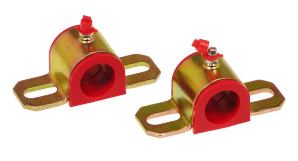 Prothane - Prothane 19-1157 Prothane Universal Greasable Sway Bar Bushings - 15/16in - Type A Bracket - Red