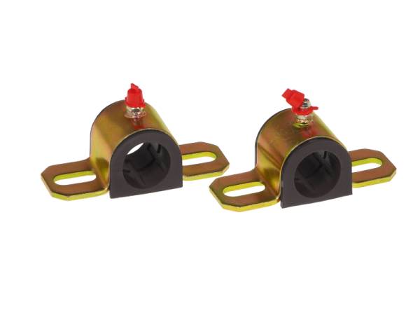 Prothane - Prothane 19-1158-BL Prothane Universal Greasable Sway Bar Bushings - 1in - Type A Bracket - Black