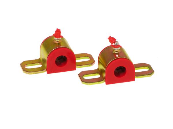 Prothane - Prothane 19-1159 Prothane Universal Greasable Sway Bar Bushings - 16MM - Type A Bracket - Red