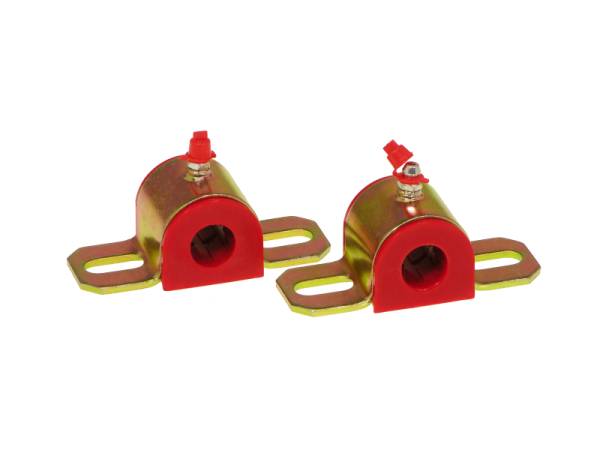 Prothane - Prothane 19-1160 Prothane Universal Greasable Sway Bar Bushings - 17MM - Type A Bracket - Red